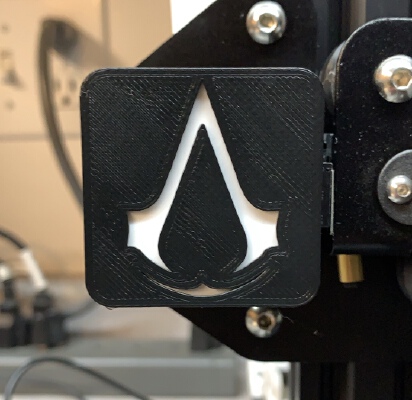 Assassin's Ender 3 QR code Cover | 3d print model