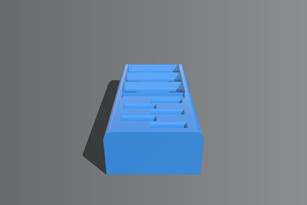 Micro SD Card and Memory Card Wall_PC holder | 3d print model