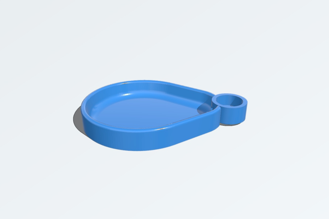 A drinking bowl for dogs