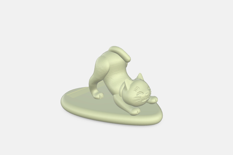 3D Printed Cat | Files to download and to 3D print for free - 3DPEA