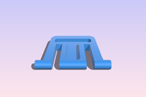 K270 Keyboard replaceable foot | 3d print model