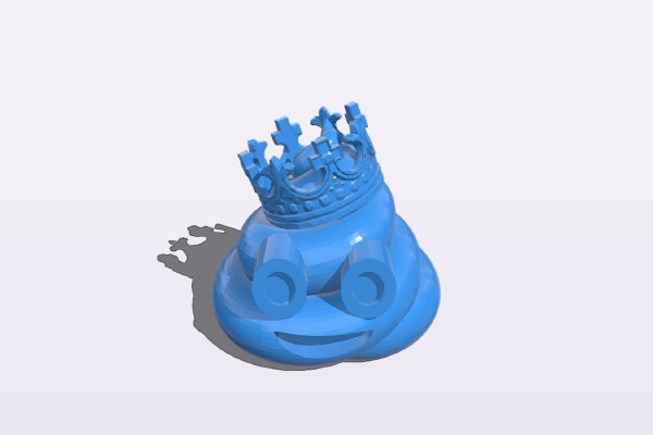King turd | 3d print model