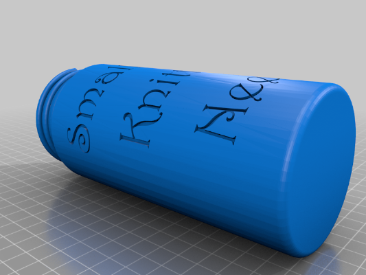 Knitting Needle Container | 3d print model