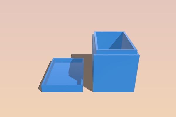 Customizable Basic Box | 3d print model