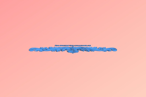 Floral pattern | 3d print model