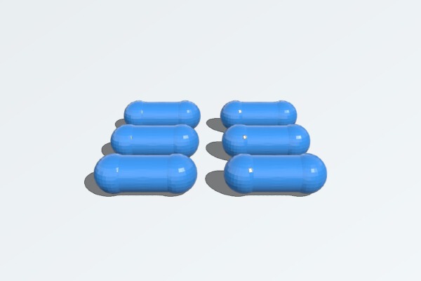 Quin doll Arm Pegs | 3d print model