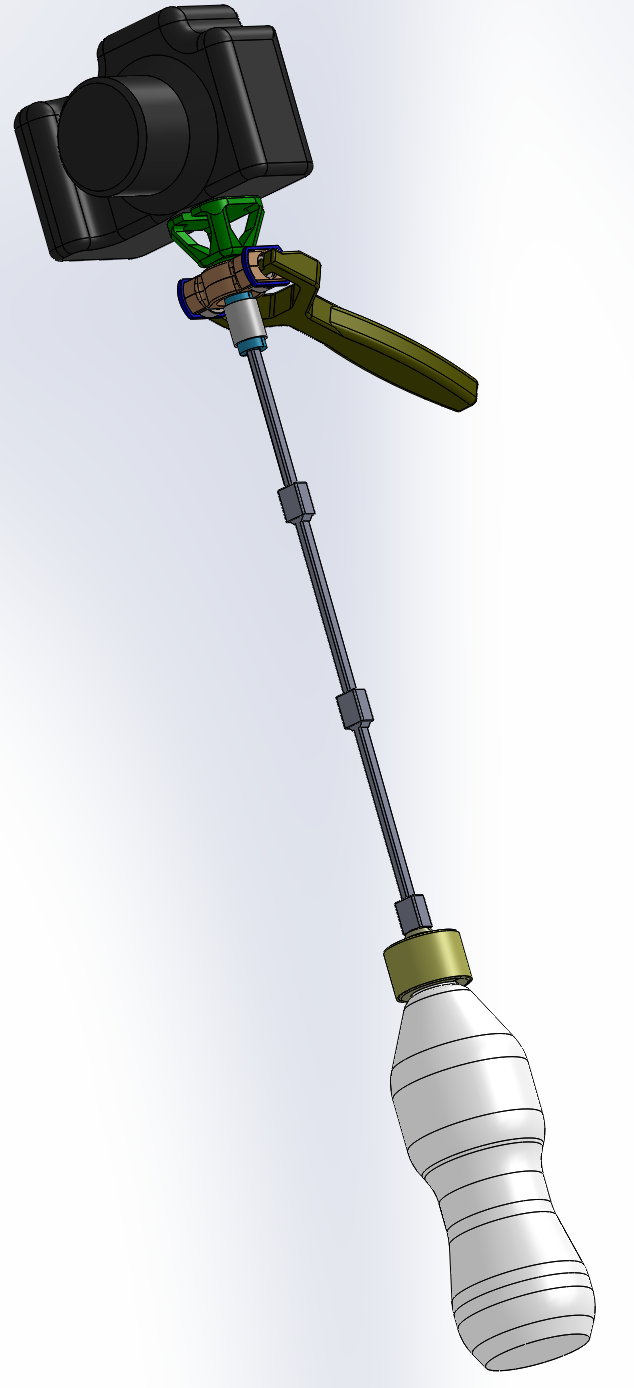 Gimbal for light camera