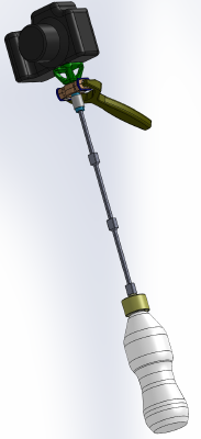 Gimbal for light camera | 3d print model