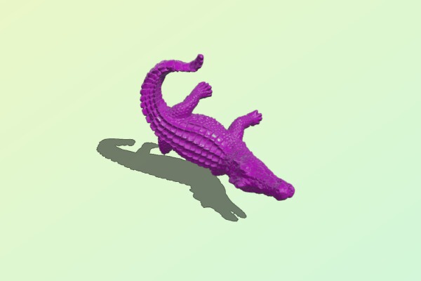 Crocodile | 3d print model