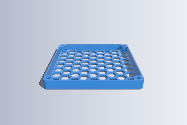 90mm fan cover | 3d print model