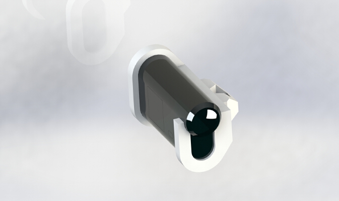 Sony action camera offset holder | 3d print model