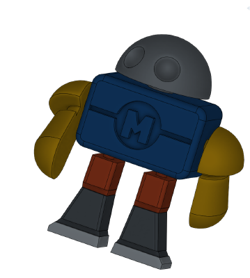 Maker Faire Robot | 3d print model