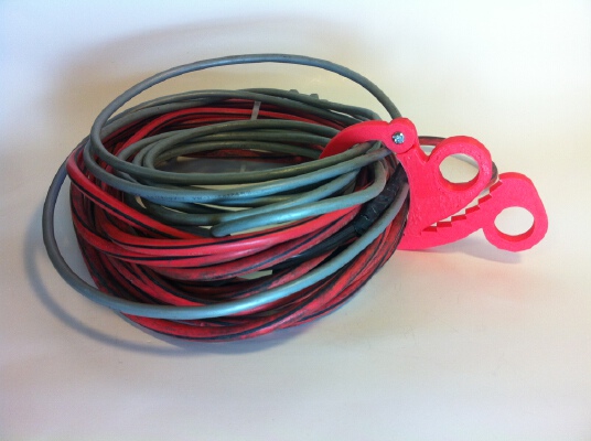 Ratcheting Cable Clamp | 3d print model