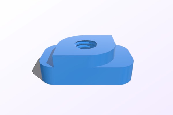 MLOK T Nut (M3 screw) | 3d print model