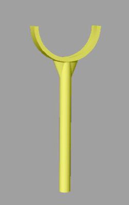 Lens Holder D-47 mm, T-7 mm | 3d print model