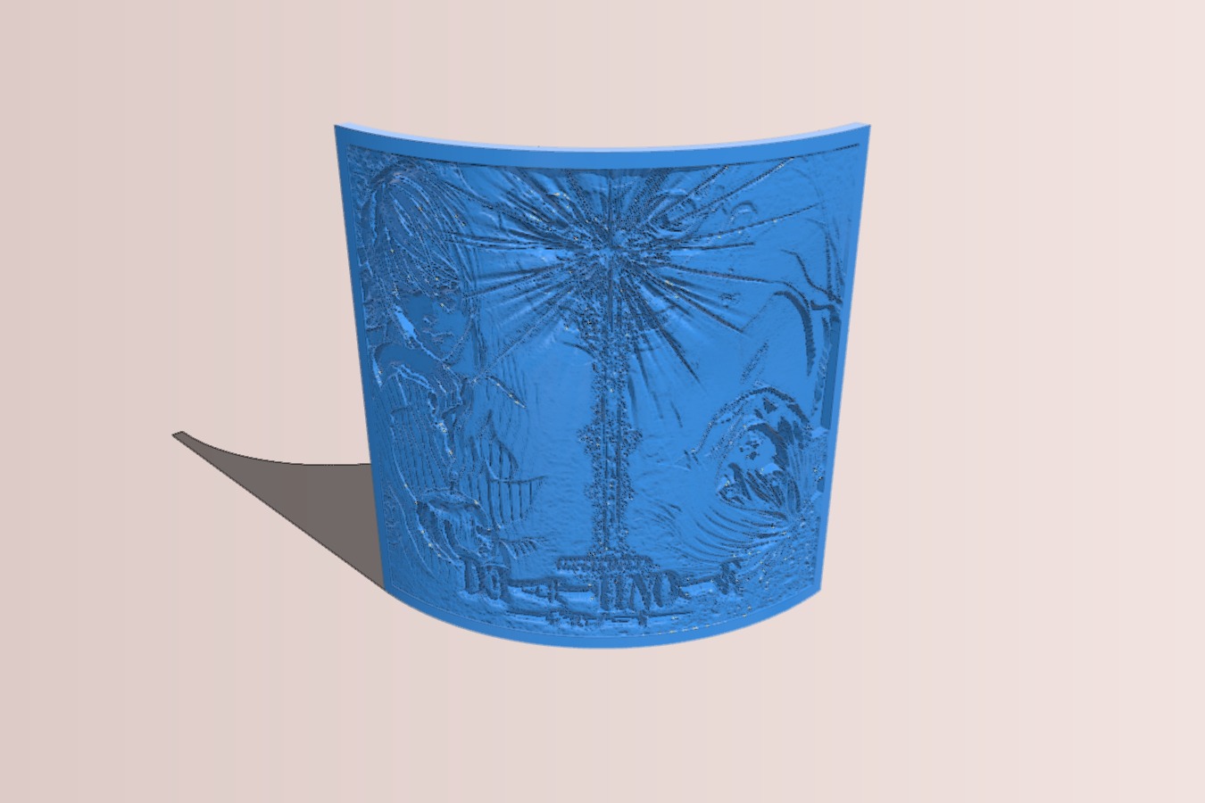 Death note lithophane