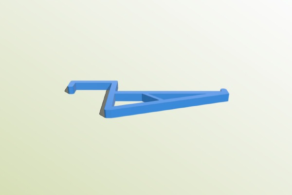 Beehive Frame Hook | 3d print model