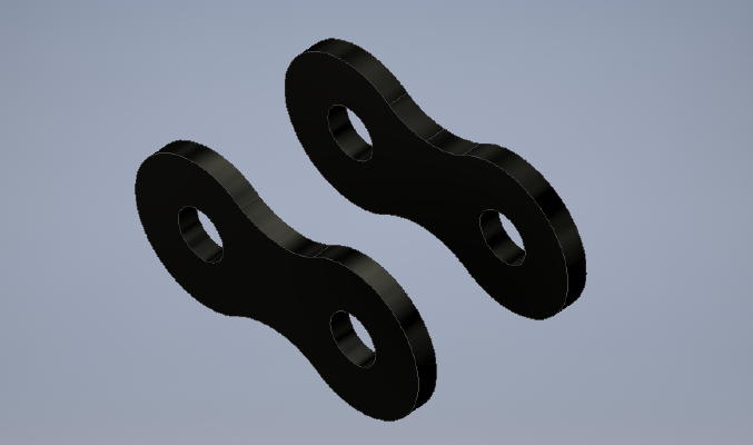 Sprocket Chain Links | 3d print model