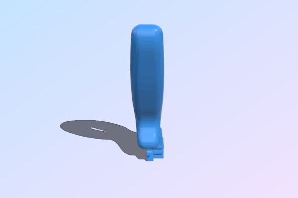 Handle for the The X-ACTO "Heavy Duty" "Wood" Guillotine Paper Cutter | 3d print model