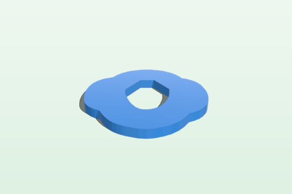Bokuto Tsuba | 3d print model