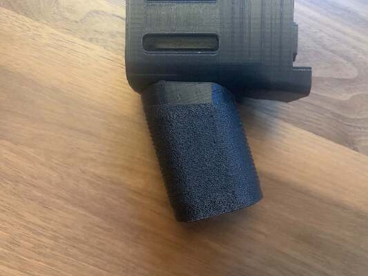 Angled Vertical Foregrip MLOK | 3d print model