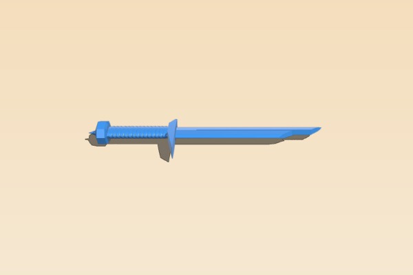 Loki Knife Ragnarok | 3d print model