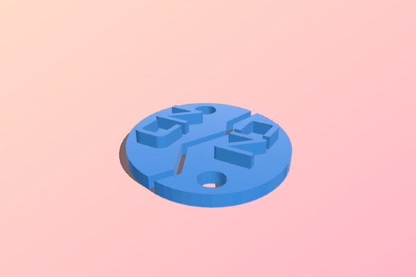 Llavero CN | 3d print model