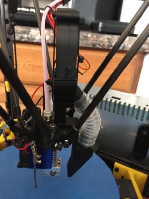 Mini Kossel Part Cooling Fan | 3d print model