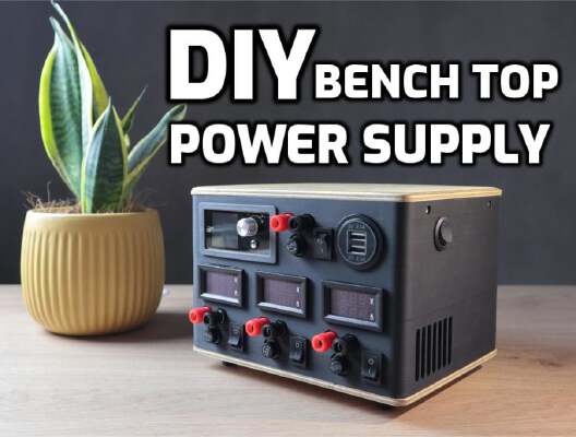 Bench top power supply - TFX, not ATX based | 3d print model