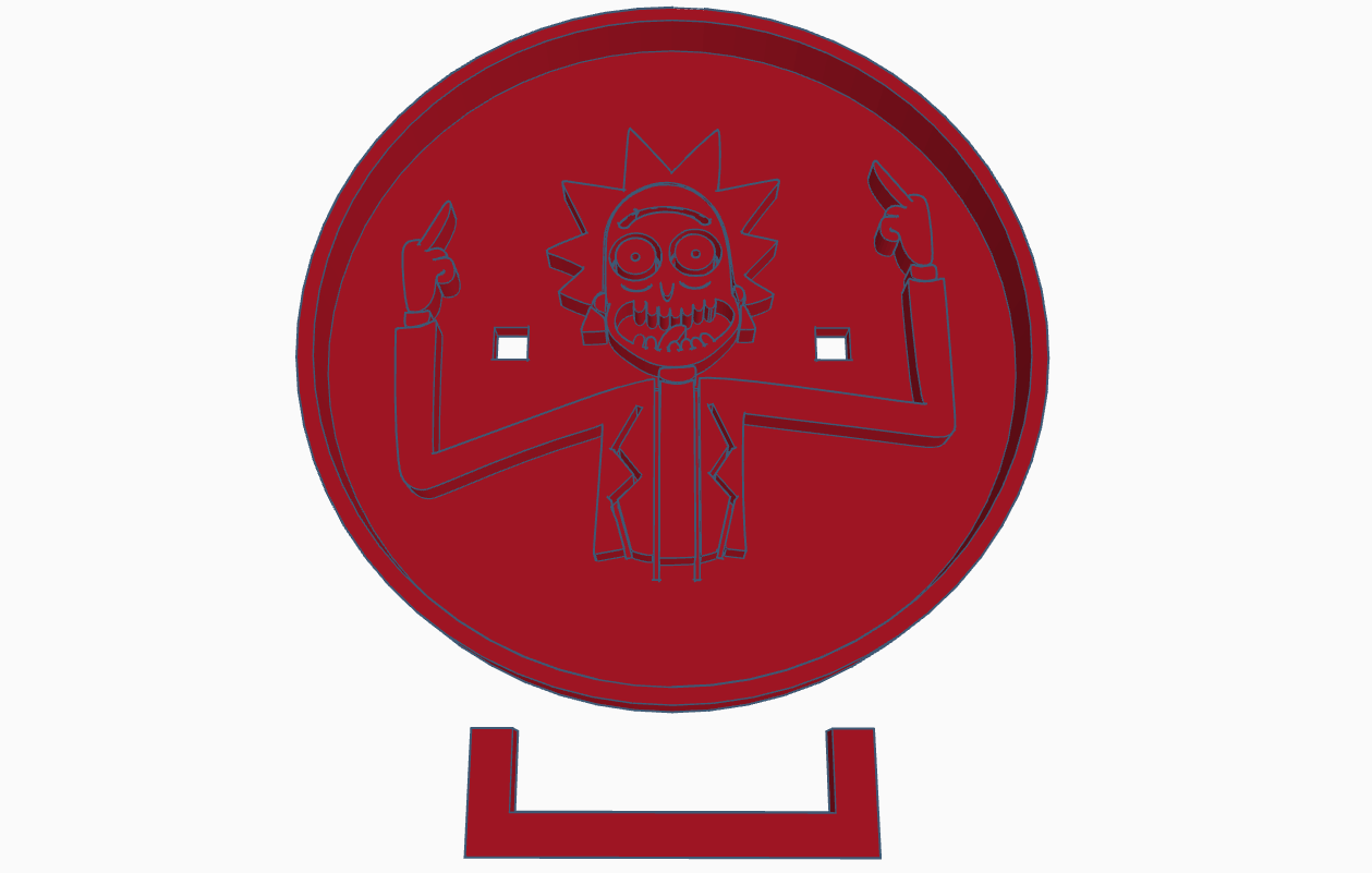 Rick & Morty Cookie Cutter - Peace Among Worlds - Ricksgiving
