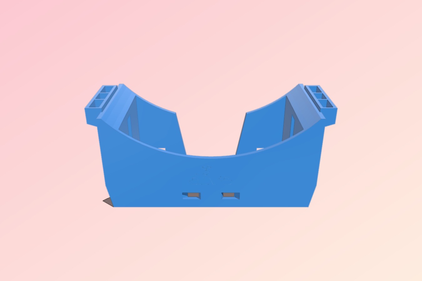 Lens Holders scaled for 30mm 7x lenses and scaled up opendive model for larger heads