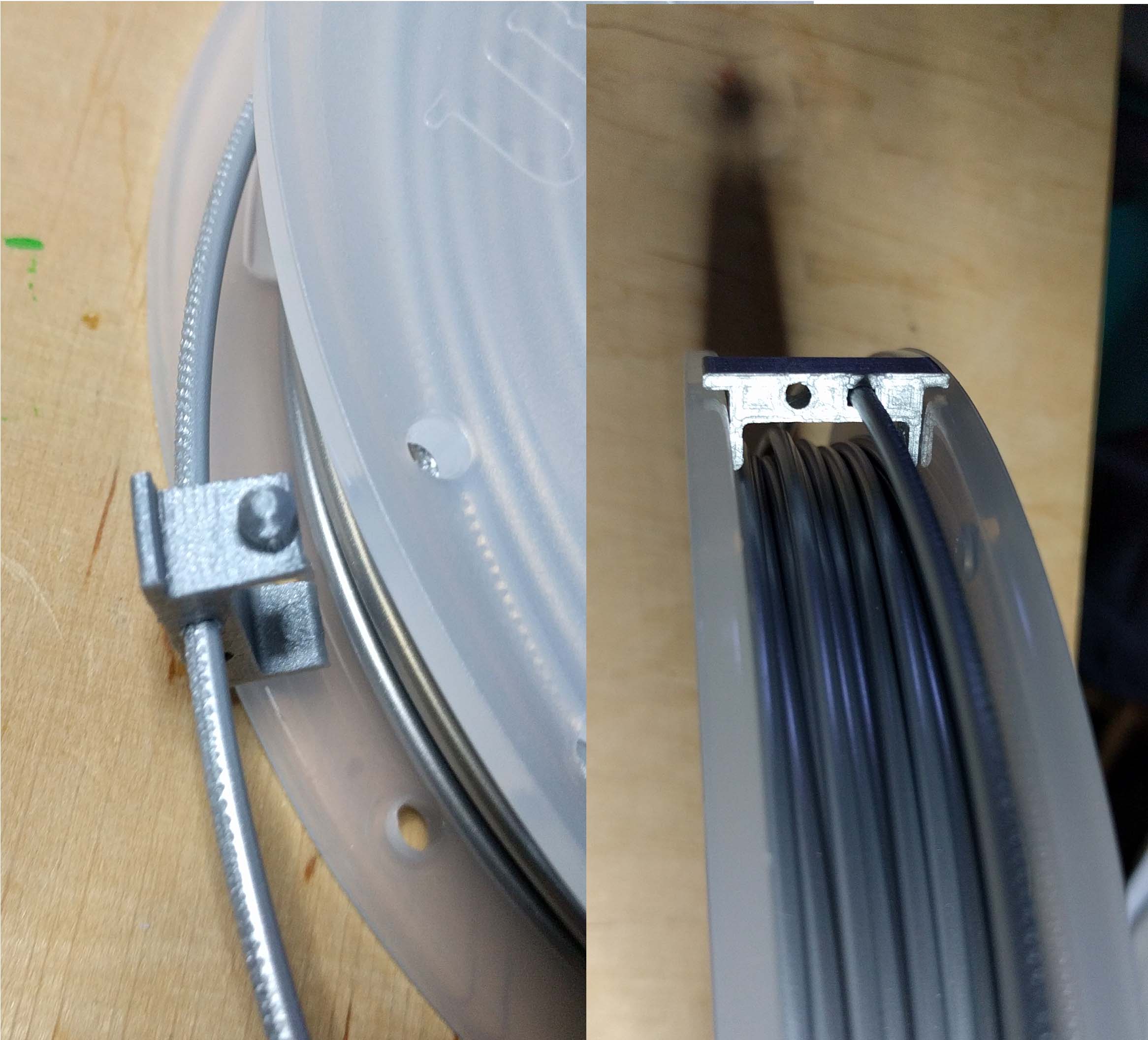 Filament holder for the UM3 spools