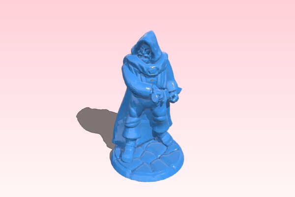 Human Male Barbarian | 3d print model