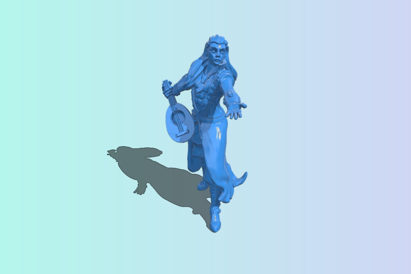 The Seducer – A Bard for painting and playing