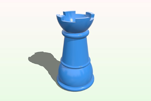 torre de ajedrez | 3d print model