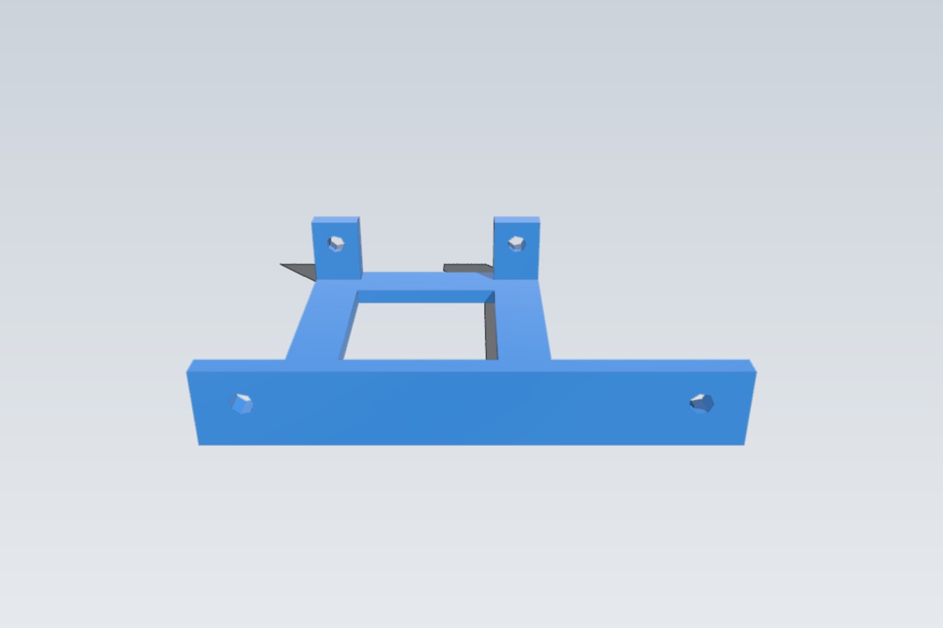 Fan Support for 3D printer electronics
