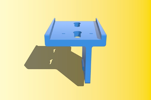 Ender-3 S1 Easy Space Saver Control Mount - Easy Print (S1 Pro & V2 as well) *new version 1.02 link in notes | 3d print model