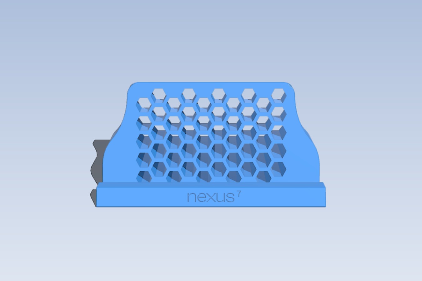 NEXUS 7 2013 stand. with Hexagon pattern