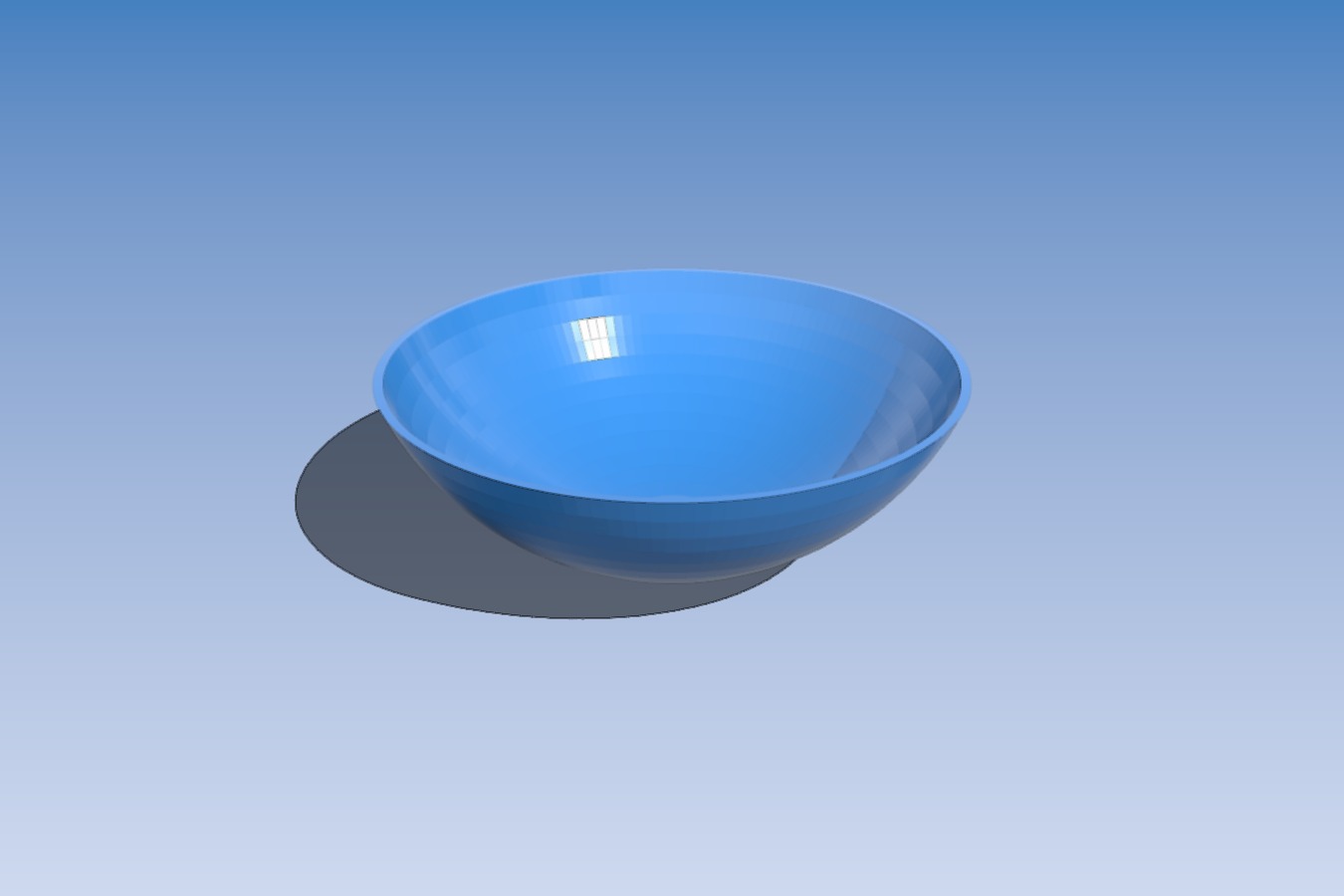 A bowl with 15cm in diameter