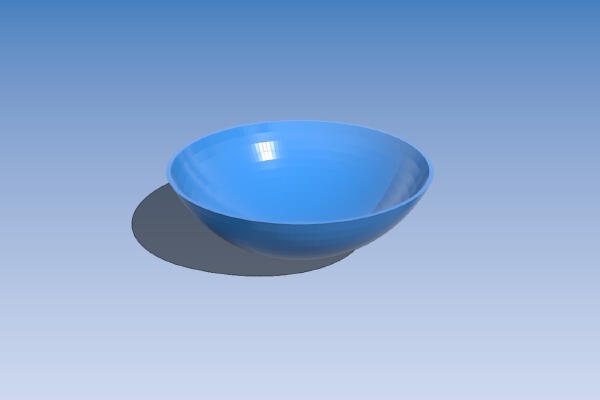 A bowl with 15cm in diameter | 3d print model