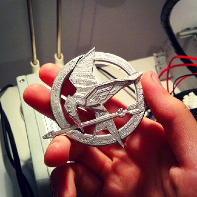 Mockingjay pin | 3d print model