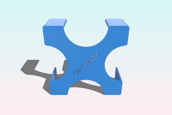Power Grid Card Holder | 3d print model