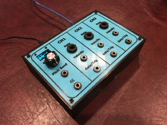 MIDI to CV Converter | 3d print model