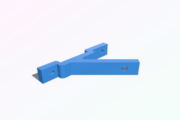 Kossel mini (K800) LCD surpport | 3d print model