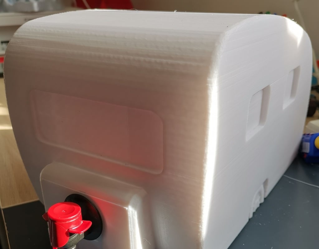 caravan for 3 L of wine