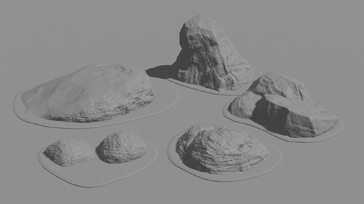 Pack o Rocks | 3d print model