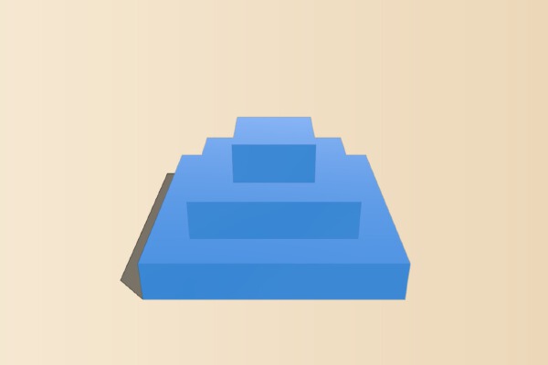 pyramid made with printcraft | 3d print model