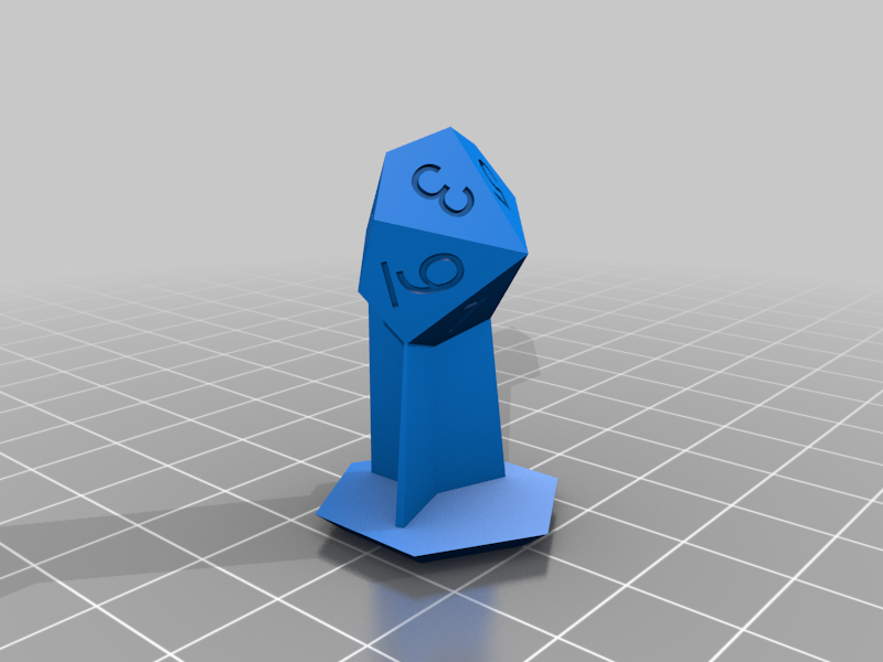 Wall Supported Dice Set v1.0
