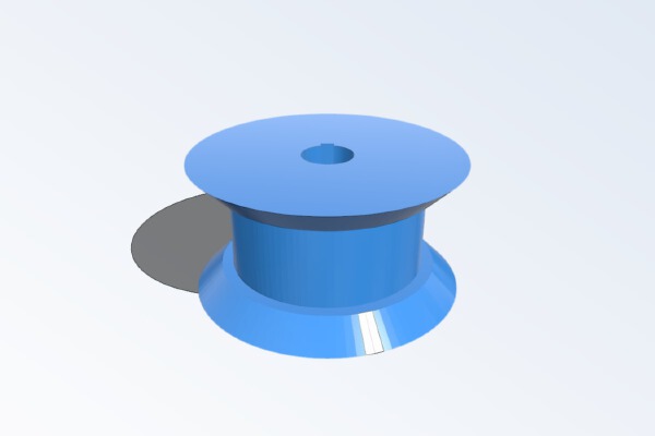 Motor pulley Larry Baten 3 | 3d print model