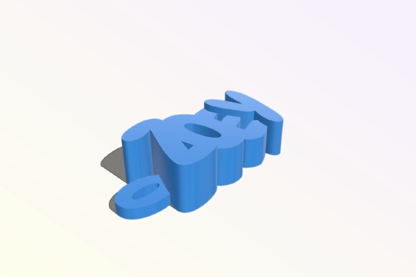 Zoey blou | 3d print model